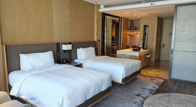 Четырёхместный номер Deluxe с видом на город JW Marriott Hotel Taiyuan