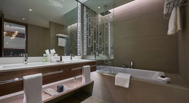 1 yatak odası süit Mysk Al Mouj Hotel
