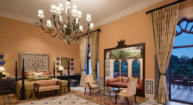 Люкс с видом на сад Rambagh Palace