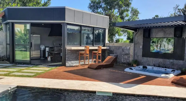Коттедж с 2 комнатами Oasis du Ouaki
