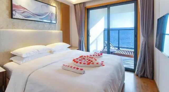 Семейный люкс с видом на море Amoy Bay Tourist Restort