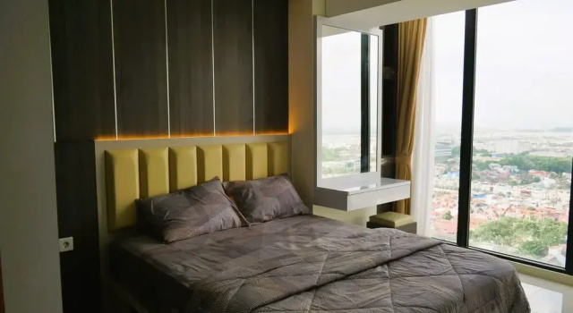 Одноместный номер Comfort c 1 комнатой Meisterstadt Pollux Habibie Apartment by uhomeid