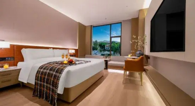 Двухместный номер Standard Healing Mind Dianyu Yunjing International Resort Hotel Kunming Dianchi Grand View Park Fuhai Metro Station Branch