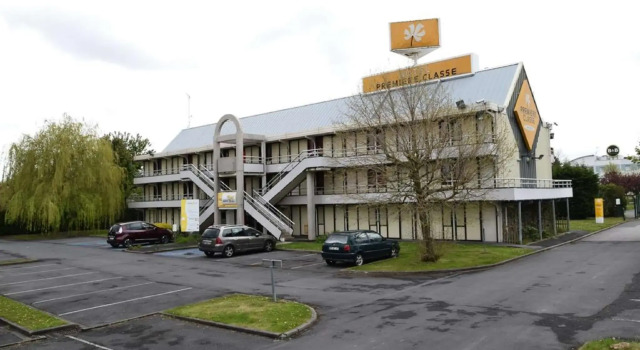 Кровать в общем номере Premiere Classe Lille Sud - Douai Cuincy