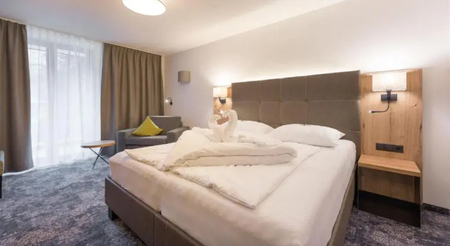Апартаменты Comfort с 2 комнатами с балконом Appartementhaus
