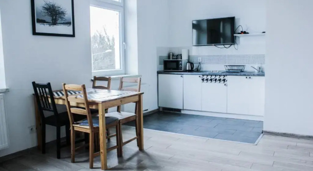 Апартаменты c 1 комнатой с красивым видом из окна Apartamenty Babina
