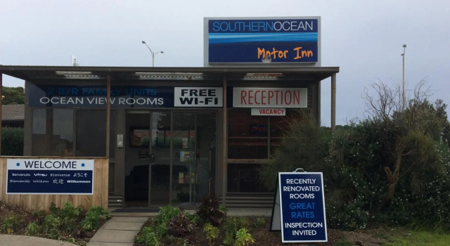 Southern Ocean Motor Inn, Buchen Sie Gasthaus Mini-Hotels in Great Ocean Road, Gasthaus