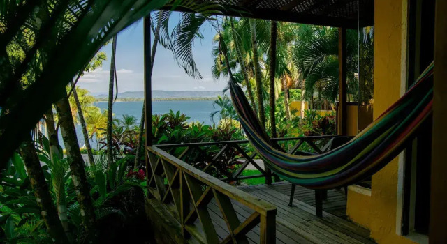 Четырёхместный номер Executive с видом на сад Banana Palms Hotel