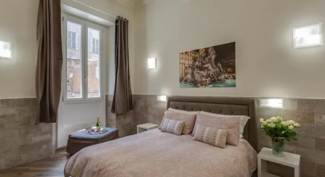 Трёхместный номер Deluxe Navona Charme Suite