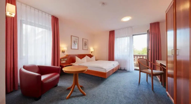 Двухместный номер Standard с балконом Hotel garni Sonnenhof