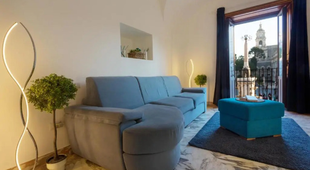 Четырёхместный номер Standard с балконом Al Duomo Inn