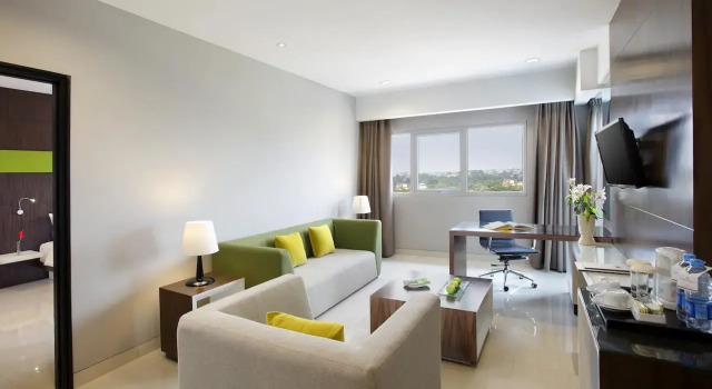 Deluxe chambre Hotel Santika Cikarang