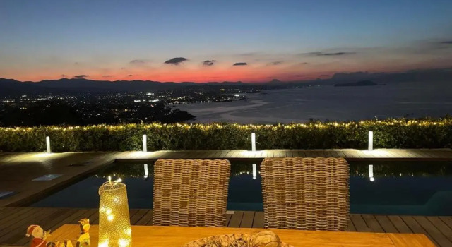 Luxury Villa Mystique with Amazing Seaview, Забронировать Вилла Коттеджи Ханья, Коттедж