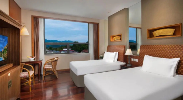 O podwyższonym standardzie dwuosobowy pokój C&D Resort Wuyishan