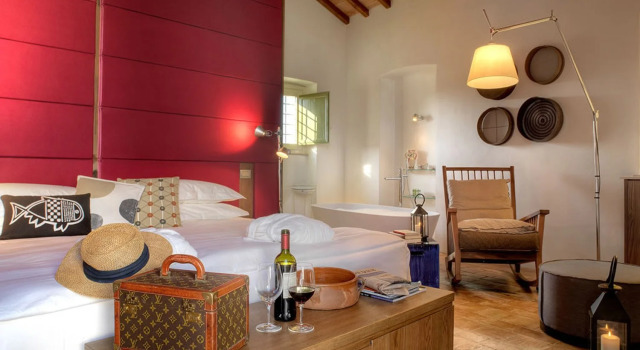 Номер Deluxe Torre Fiore Hotel Masseria