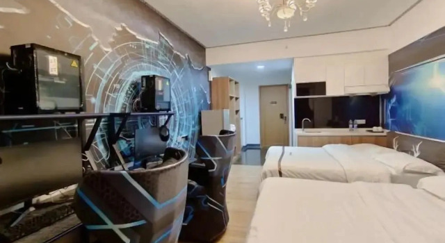 Tuyue International Apartment (Dongguan Huixing), Book Lejlighed Hoteller i Dongguan med parkering, Parkering