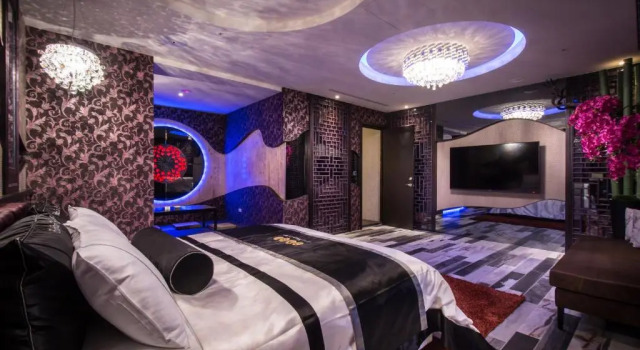 Deluxe Dvoulůžkový s manželskou postelí pokoj Forbidden City Motel