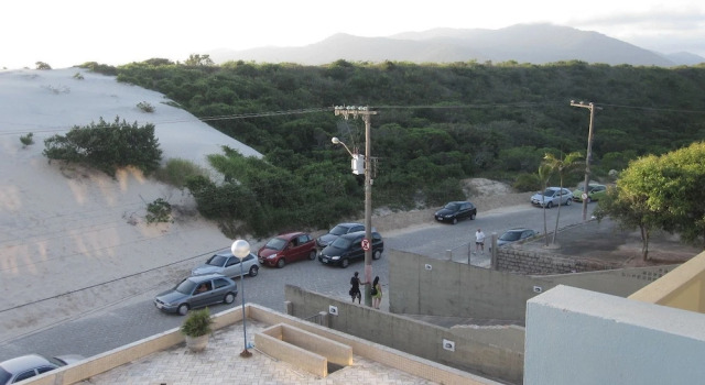 Апартаменты с балконом и с красивым видом из окна Pousada das Dunas Via Praia Apart Hotel