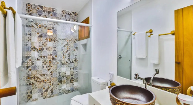Двухместный номер Standard с балконом Paraíso Ecológico Pousada & SPA