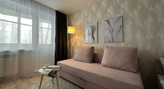 Апартаменты с 2 комнатами с балконом Apartament 52 на проспекте Бусыгина 22