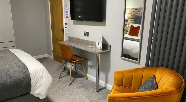 Двухместный номер Classic Chequers Lodge- Dalton-in- Furness- Self check in- for professionals and tourists