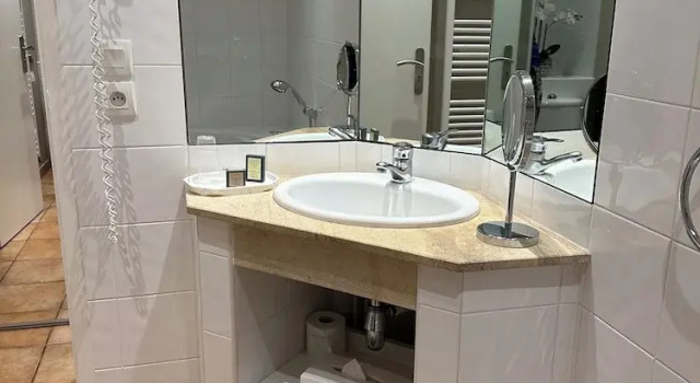 Bahçe manzaralı Süper üç kişilik oda La Bastide Saint Martin