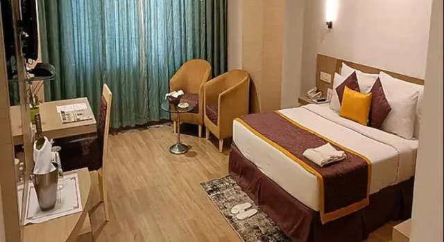 Standard Yhden hengen Club huone VITS Hotel Bhubaneswar