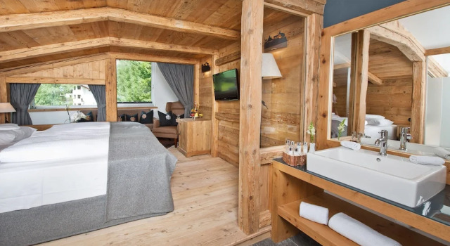 Номер Deluxe Natur & Spa Hotel Lärchenhof