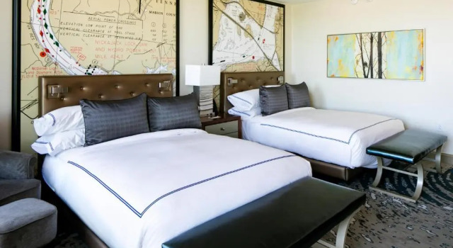 Четырёхместный номер Standard The TENNESSEAN Hotel
