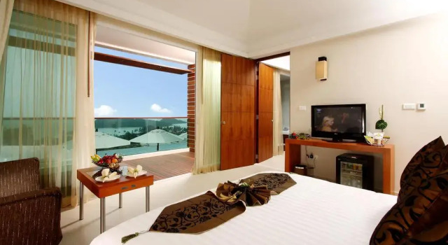 Номер Deluxe с видом на море Отель KC Resort & Over Water Villas