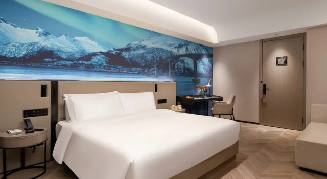 Номер Business Echarm PLUS International Hotel Zhujiang New Town Wuyangcun Metro Station - Free Deliver Service to Canton Fair Complex During Canton Fair Period