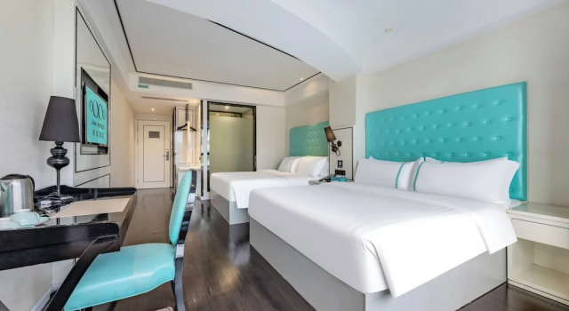 Семейный люкс XANA LITE Hotel Shixi Metro Station