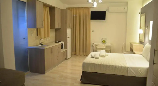 Студия с видом на море Ammos Apartments