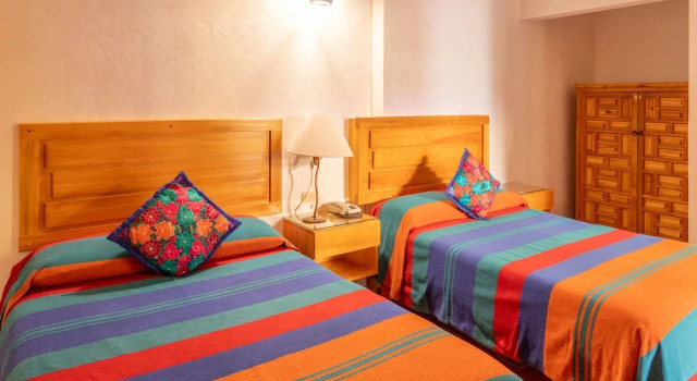 Standardowy trzyosobowy pokój Hotel Posada del Centro