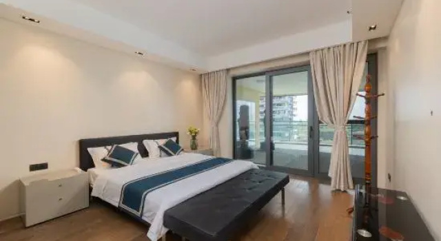 Люкс с 3 комнатами с видом на сад Yuebai Seaview Holiday Beauty