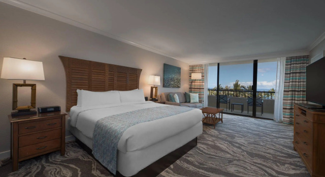 Двухместный номер Standard с балконом и с видом на океан Marriotts Maui Ocean Club - Molokai, Maui & Lanai Towers