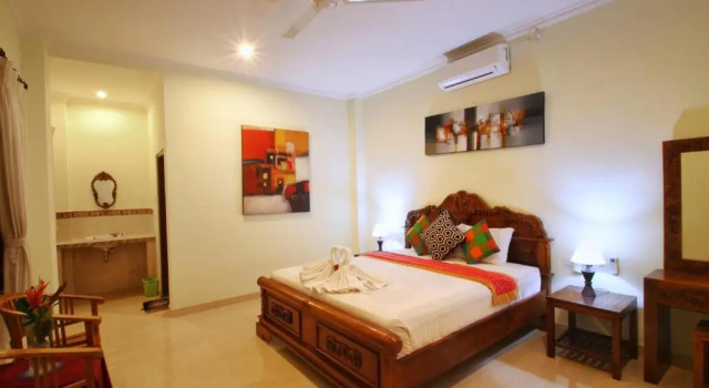 Двухместный номер Standard с балконом и с красивым видом из окна Rena House Ubud