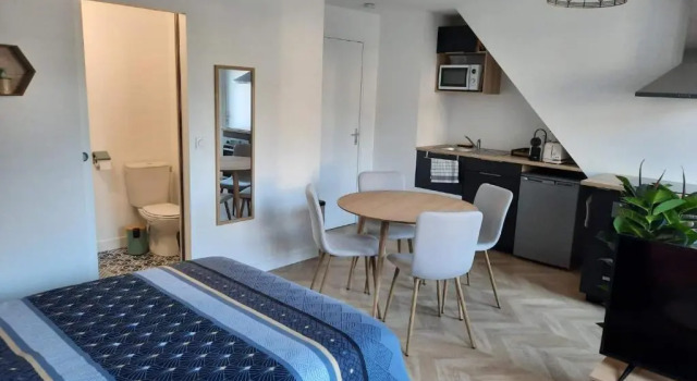 Апартаменты Le Repos Cosy studio neuf à 400m de la mer