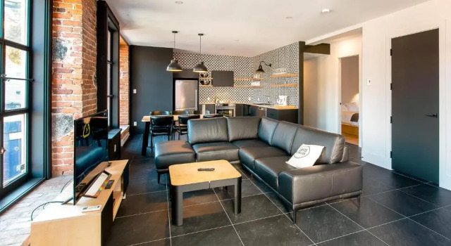 Апартаменты с 3 комнатами Les Lofts St-Vallier - Par Les Lofts Vieux Québec