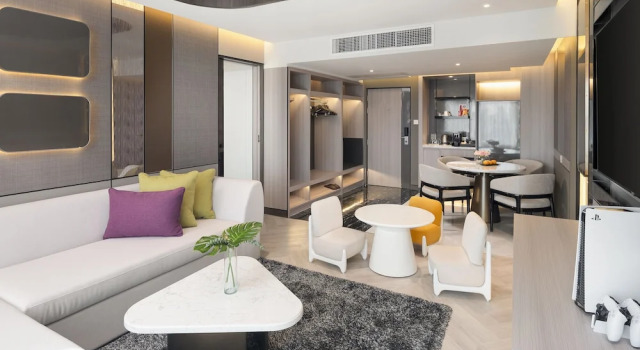 Семейный люкс с 2 комнатами Pathumwan Princess Hotel