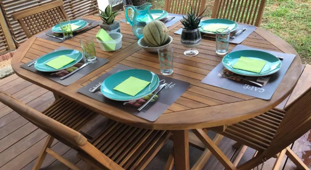 Коттедж Habitation Baliache - Maison créole avec jardin privatif, plage à 200m