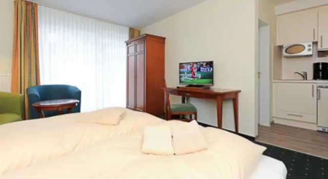 Двухместный номер Standard с балконом Apartments im Nordseegartenpark