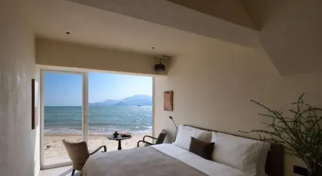 Люкс Premier Mengyuan Bian Seaview Private Hot Spring Vacation Courtyard