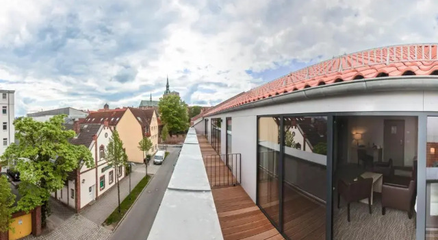 Двухместный номер Standard с балконом Hotel Hafenresidenz Stralsund