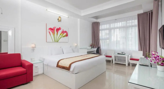 Номер Deluxe Vien Dong Hotel 3