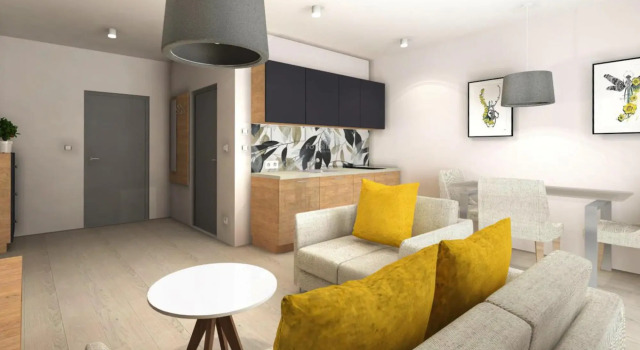 Comfortable 2-room Apartment Only 450 m From the Beach, Grzybowo