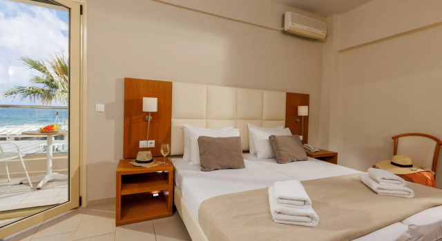 Номер Standard с видом на море Malia Bay Beach Hotel & Bungalows