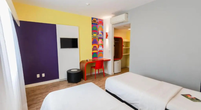 Двухместные апартаменты Standard Ibis Styles Balneário Camboriú - 1 Quadra do Mar