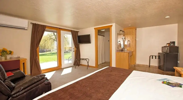 Deluxe Zimmer Ninepipes Lodge