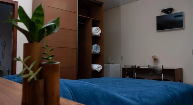 Апартаменты c 1 комнатой Apart Hotel Água Limpa